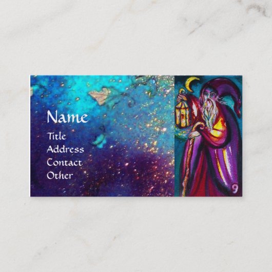 ZIELE DER VERLORENEN SCHATTEN / DER HERMIT VISITENKARTE (Vorderseite)