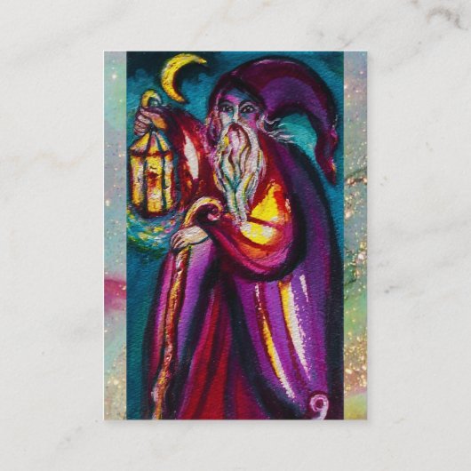 ZIELE DER VERLORENEN SCHATTEN / DER HERMIT VISITENKARTE (Rückseite)