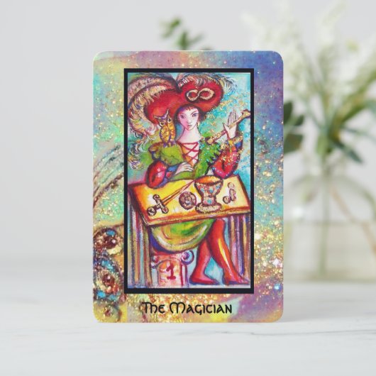 ZIELE DER VERLORENEN SCHATTEN / DER MAGIKER ANKÜNDIGUNG (Stehend Vorderseite)