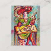 ZIELE DER VERLORENEN SCHATTEN / DER MAGIKER VISITENKARTE (Rückseite)