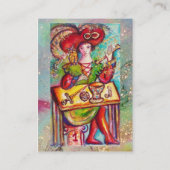 ZIELE DER VERLORENEN SCHATTEN / DER MAGIKER VISITENKARTE (Rückseite)