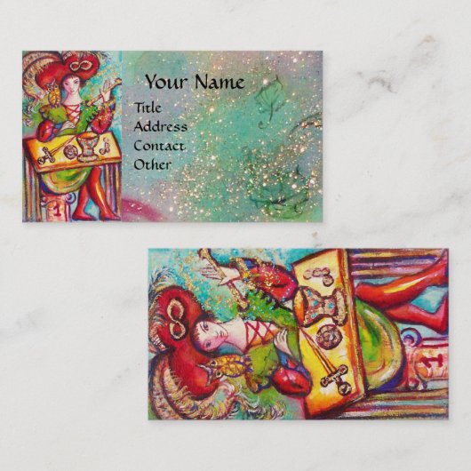 ZIELE DER VERLORENEN SCHATTEN / DER MAGIKER VISITENKARTE (Vorne/Hinten)