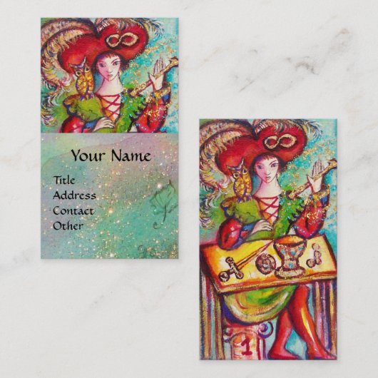 ZIELE DER VERLORENEN SCHATTEN / DER MAGIKER VISITENKARTE (Vorne/Hinten)