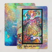 ZIELE DER VERLORENEN SCHATTEN / DER MONDLADY EINLADUNG (Vorne/Hinten)