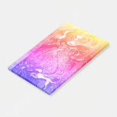 ZIELE DER VERLORENEN SCHATTEN / DER MONDLADY POST-IT KLEBEZETTEL (angewinkelt)