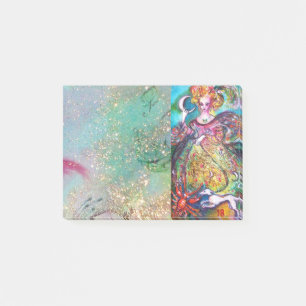 ZIELE DER VERLORENEN SCHATTEN / DER MONDLADY POST-IT KLEBEZETTEL