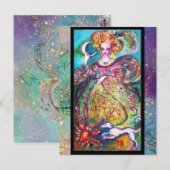 ZIELE DER VERLORENEN SCHATTEN / DER MONDLADY POSTKARTE (Vorne/Hinten)