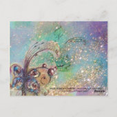 ZIELE DER VERLORENEN SCHATTEN / DER MONDLADY POSTKARTE (Rückseite)