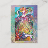 ZIELE DER VERLORENEN SCHATTEN / DER MONDLADY VISITENKARTE (Rückseite)