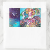 ZIELE DER VERLORENEN SCHATTEN/DER MONDONEN-LADY-Mo Rechteckiger Aufkleber (Tasche)