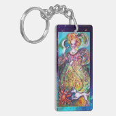 ZIELE DER VERLORENEN SCHATTEN/DER MONDONEN-LADY-Mo Schlüsselanhänger (Vorderseite links)