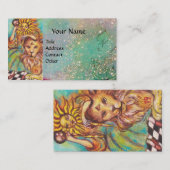 ZIELE DER VERLORENEN SCHATTEN / DER SONNE VISITENKARTE (Vorne/Hinten)