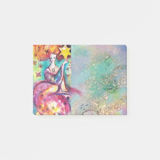 ZIELE DER VERLORENEN SCHATTEN / DER STERNE POST-IT KLEBEZETTEL (Vorderseite)