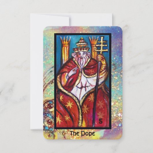 ZIELE DER VERLORENEN SCHATTEN / DES POPS ANKÜNDIGUNG (Vorderseite)