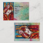 ZIELE DER VERLORENEN SCHATTEN / DES POPS VISITENKARTE (Vorne/Hinten)