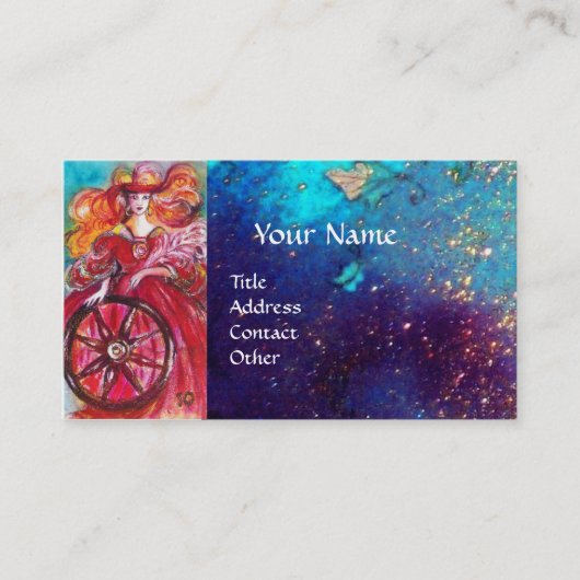 ZIELE DER VERLORENEN SCHATTEN / DES RUNDES VON FOR VISITENKARTE (Vorderseite)