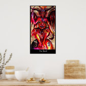 ZIELE DER VERLORENEN SCHATTEN DES Teufels Poster (Küche)