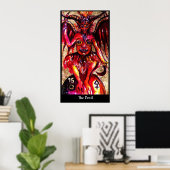 ZIELE DER VERLORENEN SCHATTEN DES Teufels Poster (Heimbüro)