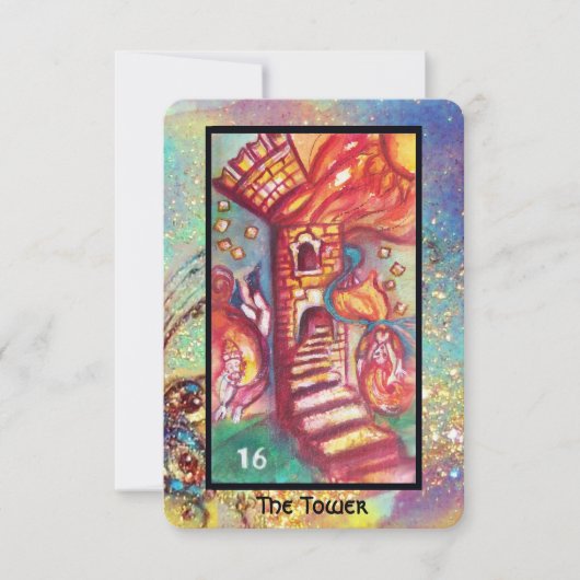 ZIELE DER VERLORENEN SCHATTEN / DES TURMS ANKÜNDIGUNG (Vorderseite)