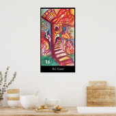 ZIELE DER VERLORENEN SCHATTEN DES Turms Poster (Küche)