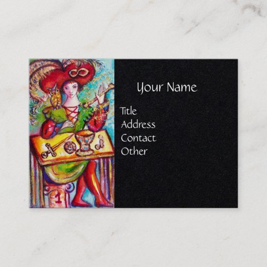 ZIELE DER VERLORENEN SCHATTEN, MAZIKANISCHES Schwa Visitenkarte (Vorderseite)