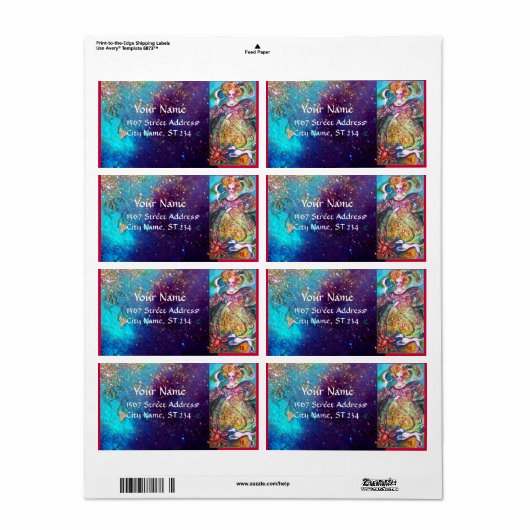 ZIELE DER VERLORENEN SCHATTEN / MONDLADY IN BLAU (Vorne)