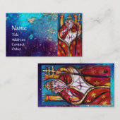 ZIELE DER VERLORENEN SCHATTEN /POPE,HIEROPHANT VISITENKARTE (Vorne/Hinten)
