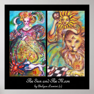 ZIELE DER VERLORENEN SCHATTEN / SONNE UND MOND POSTER