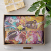 ZIELE DER VERLORENEN SCHATTEN /STAR,MOND,SONNE,EMP SEIDENPAPIER (Geschenk)