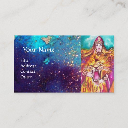 ZIELE DER VERLORENEN SCHATTEN / STÄRKE / FORTITUDE VISITENKARTE (Vorderseite)