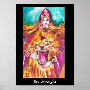 ZIELE DER VERLORENEN SCHATTEN /Stärke/Höhe Poster