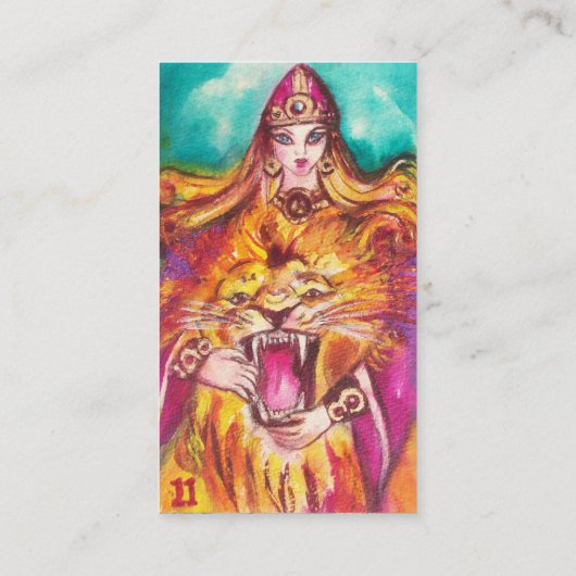 ZIELE DER VERLORENEN SCHATTEN /Stärke/Höhe Visitenkarte (Rückseite)