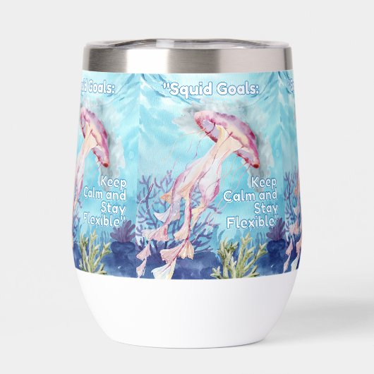 Ziele des Tintenfischs (Rückseite)