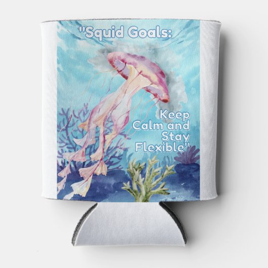 Ziele des Tintenfischs Dosenkühler (Vorderseite)