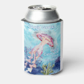 Ziele des Tintenfischs Dosenkühler (Kanne Rückseite)