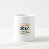 Ziele für 2022: Überleben, vergessen 2021 Kaffeetasse (Mittel)