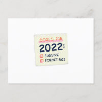 Ziele für 2022: Überleben, vergessen 2021