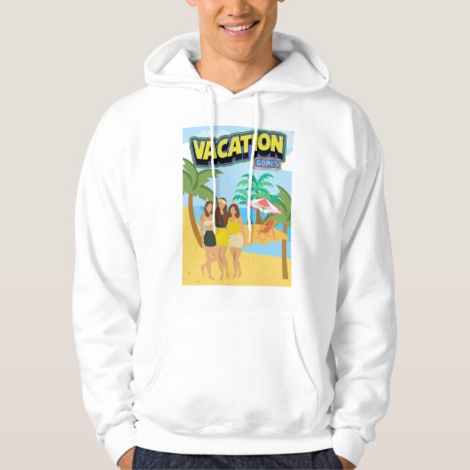 ZIELE FÜR DEN URLAUB HOODIE (Vorderseite)