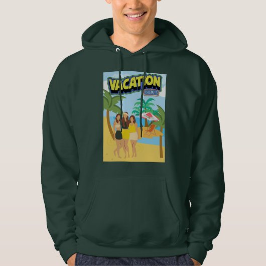 ZIELE FÜR DEN URLAUB HOODIE (Vorderseite)
