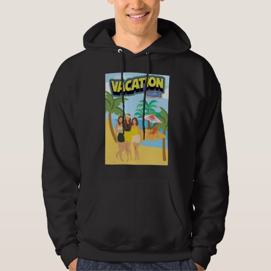 ZIELE FÜR DEN URLAUB HOODIE (Vorderseite)