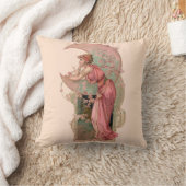 ZIELE/LADY OF THE MOON, BLUME IN PINK KISSEN (Decke)