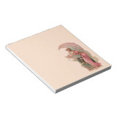 ZIELE/LADY OF THE MOON, BLUME IN PINK NOTIZBLOCK (angewinkelt)