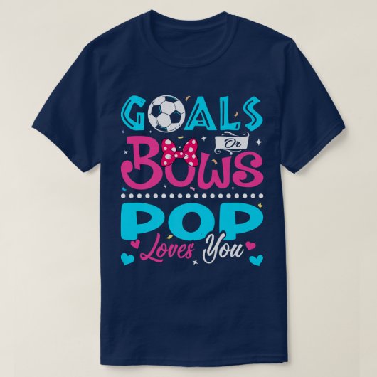 Ziele oder Bogen Funny Pop Lieben Sie Geschlecht O T-Shirt (Design vorne)