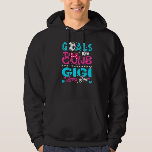 Ziele oder Bogen Gigi Lieben Sie Geschlecht zeigen Hoodie (Vorderseite)