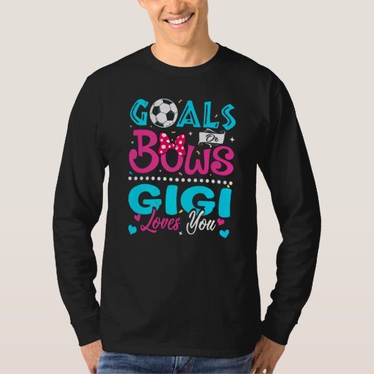 Ziele oder Bogen Gigi Lieben Sie Geschlecht zeigen T-Shirt (Vorderseite)