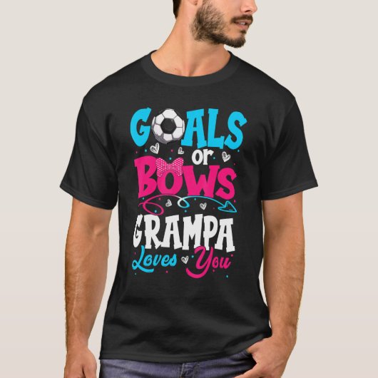 Ziele oder Bow Keeper Gender Grampa Lieben Sie erk T-Shirt (Vorderseite)