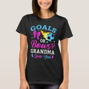Ziele oder Schleifen Oma liebt dich Fußball Geschl T-Shirt