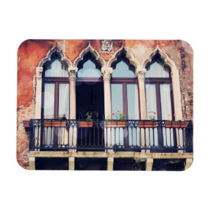 Ziele Rustikaler venezianischer Bau Magnet
