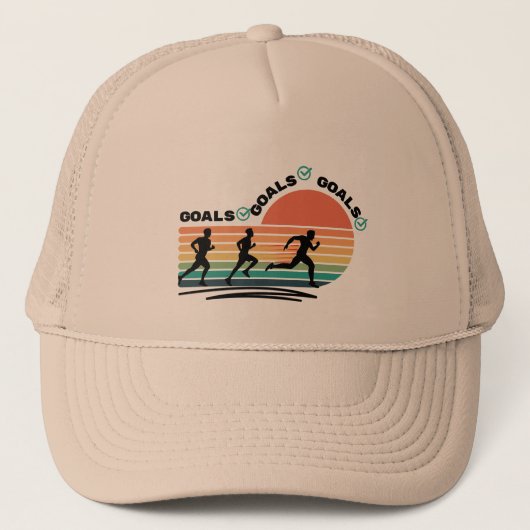 Ziele Truckerkappe (Vorderseite)