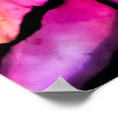 Ziele und Blues Poster (Ecke)